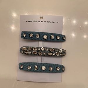 White house black market hair clips